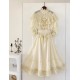 Vintage 3900 Lace Edwardian Top Short Skirt Long Skirt and Sets(Reservation/Full Payment Without Shipping)